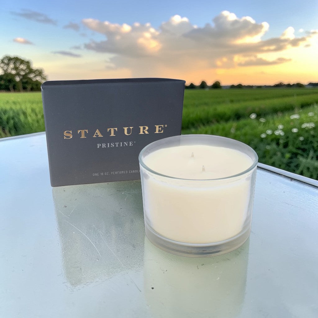 Stature Black Box Candle 16 oz | Pristine