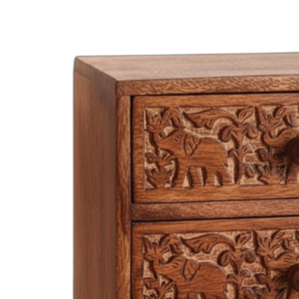 Tabletop Elephant Chest