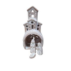 Terracotta Chimney Nativity