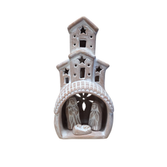 Terracotta Chimney Nativity