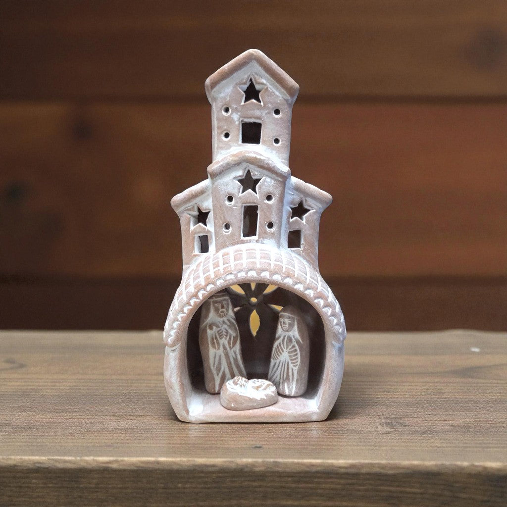 Terracotta Chimney Nativity