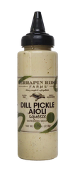 Terrapin Ridge Farms Dill Pickle Aioli Squeeze Garnishing Sauce 7.75 oz