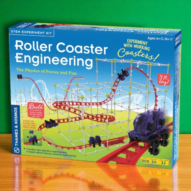 Thames & Kosmos Roller Coaster Engineering