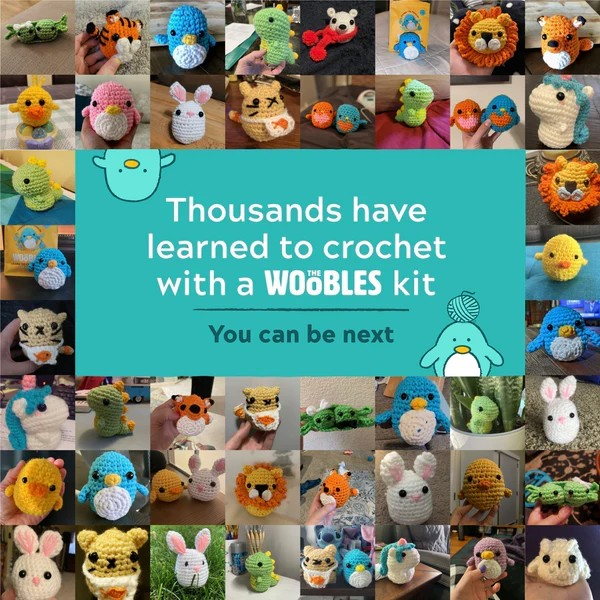 The Woobles Beginner Crochet Kit | Scooby-Doo
