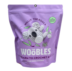 The Woobles Beginner Crochet Kit | Wally the Koala
