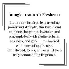 Autoglam Auto Air Freshener Platinum
