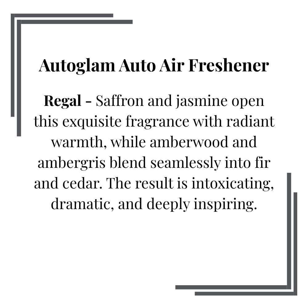Autoglam Auto Air Freshener Regal