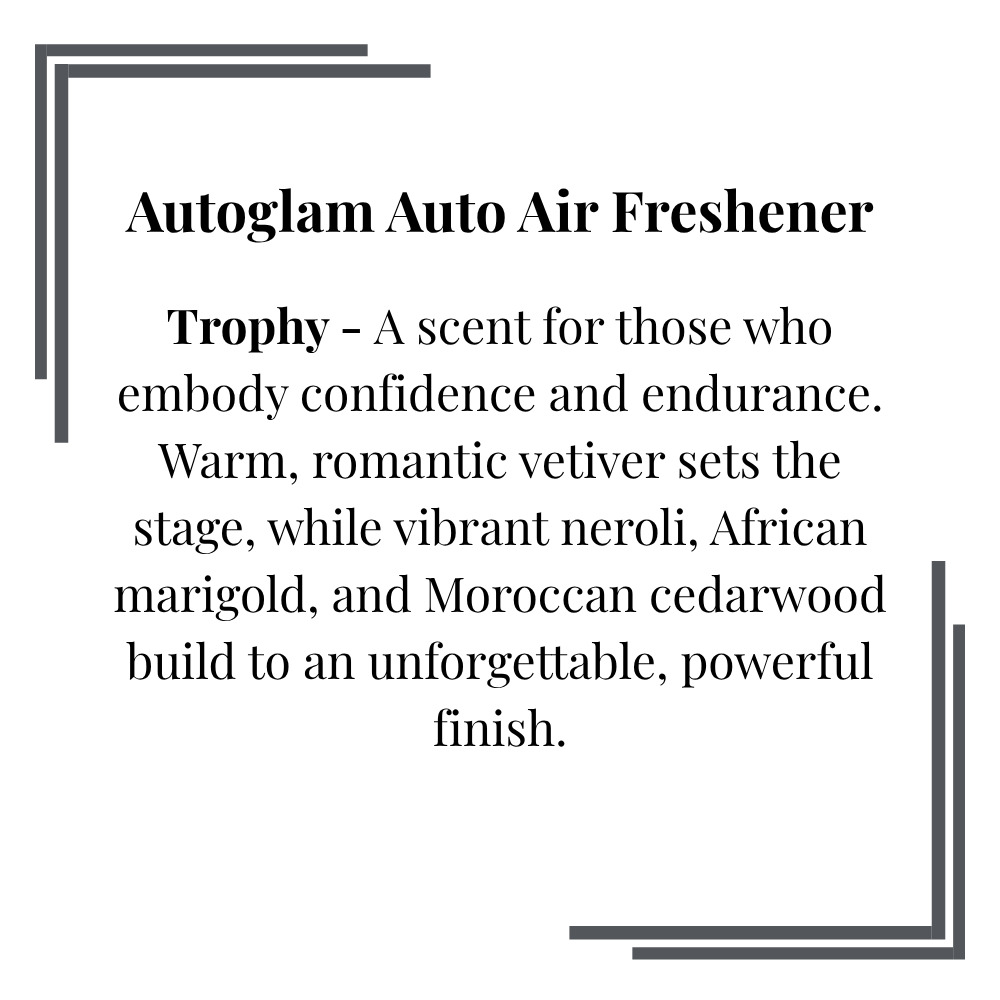 Autoglam Auto Air Freshener Trophy