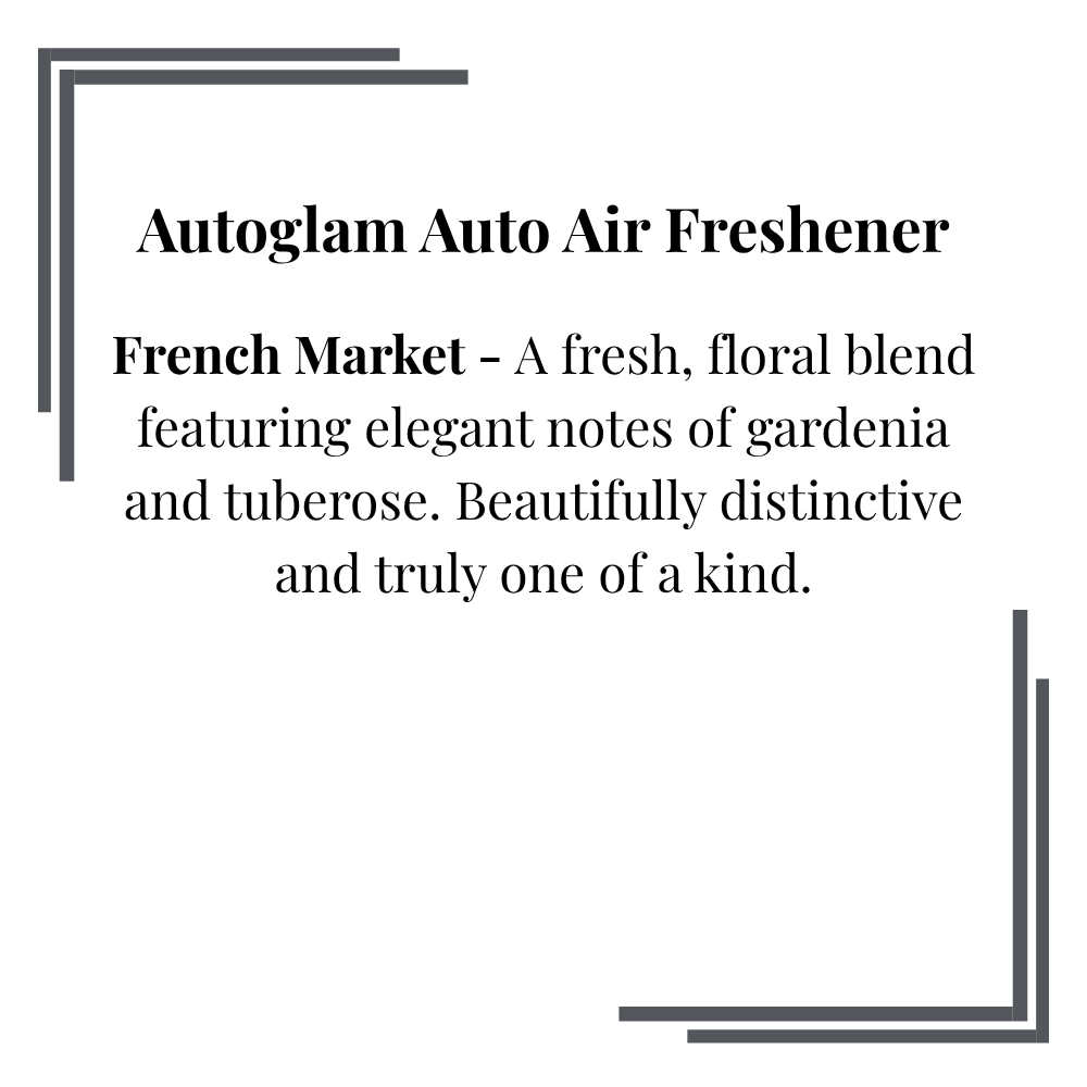 Autoglam Auto Air Freshener French Market