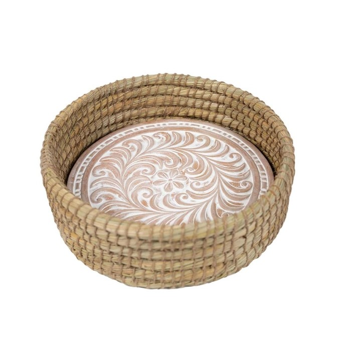 Toasty Round Bread Basket | Terracotta Insert