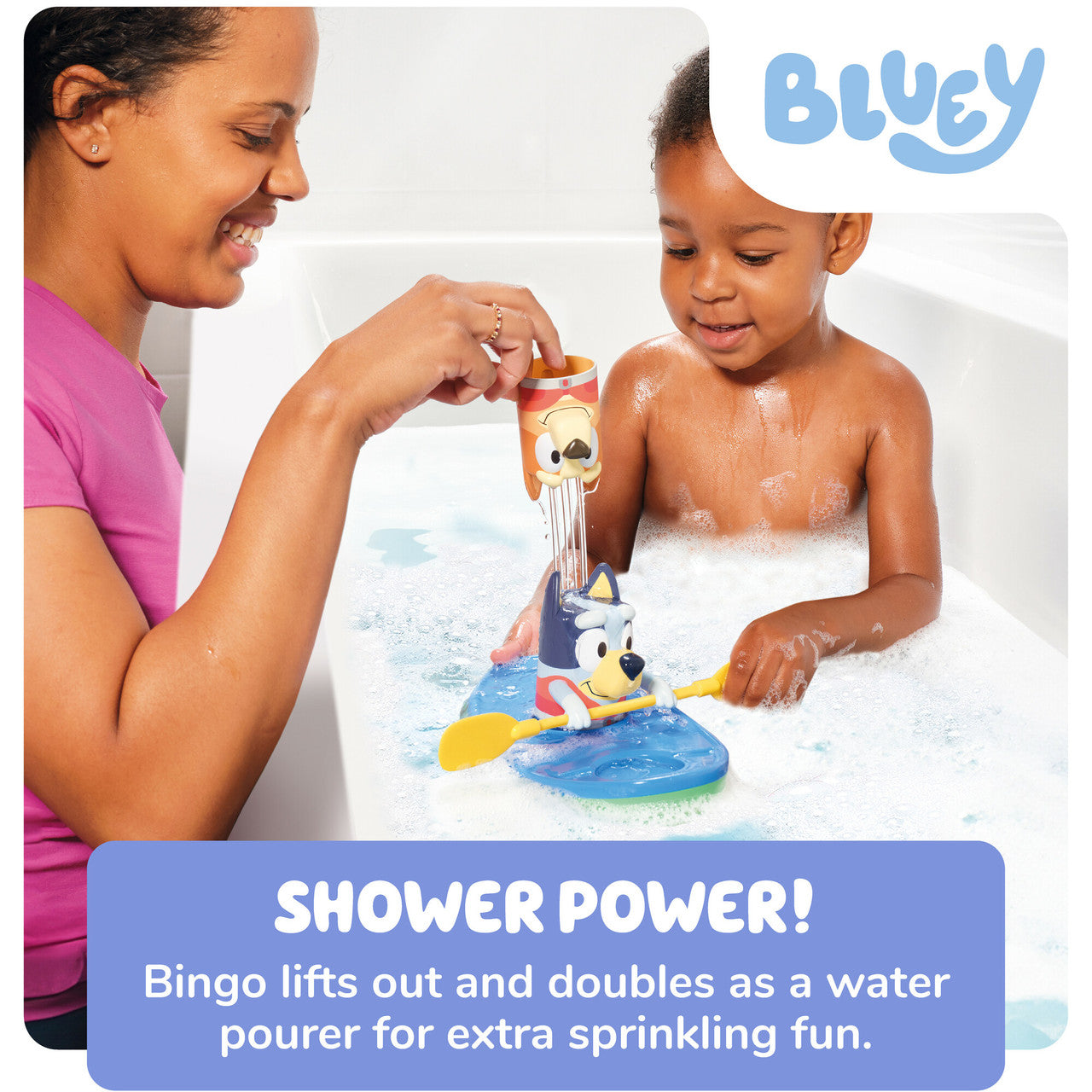 Toomies Bluey Pull and Go Canoe