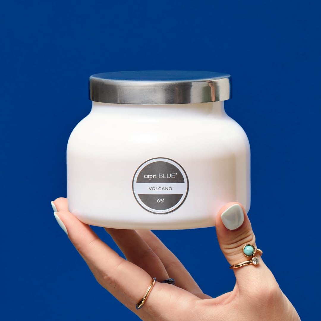 Capri Blue Volcano White Signature Candle
