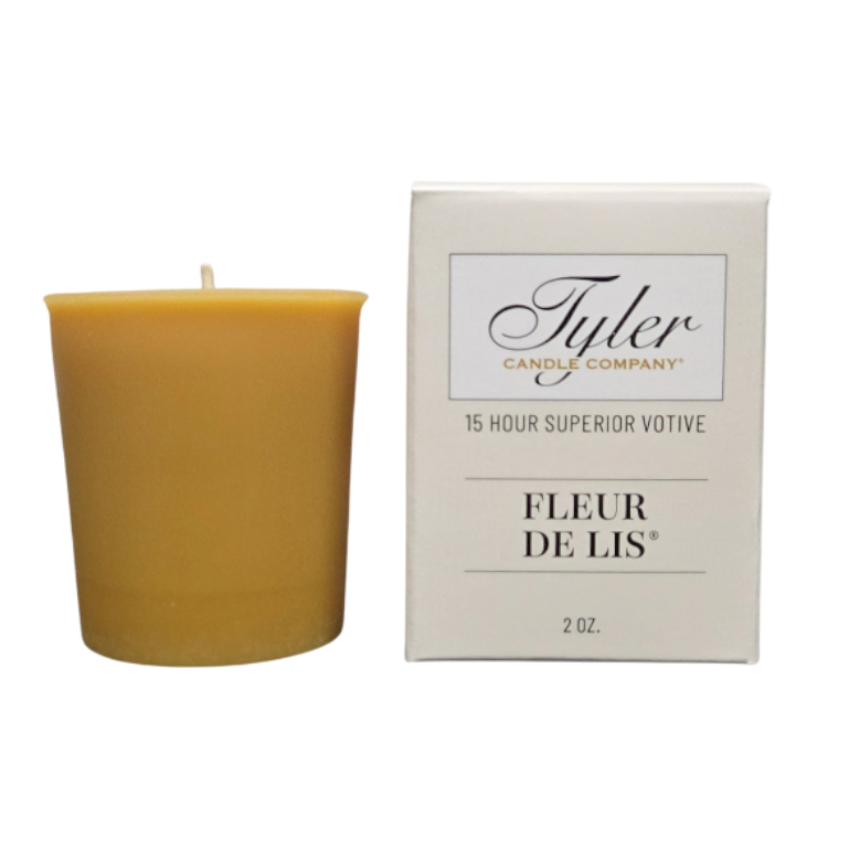 Votive Candle | Fleur De Lis