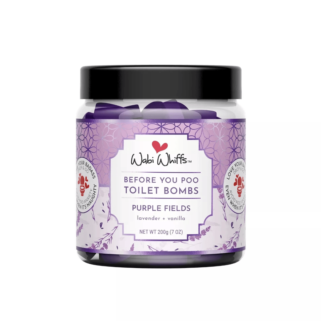 Wabi Whiffs Toilet Bombs Bathroom Deodorizer Fizzing Love Bombs 60 Ct