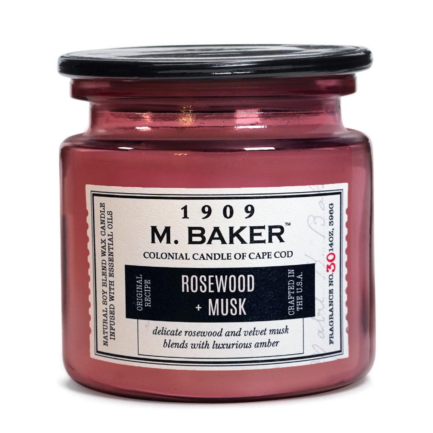 White Rosewood & Musk Candle