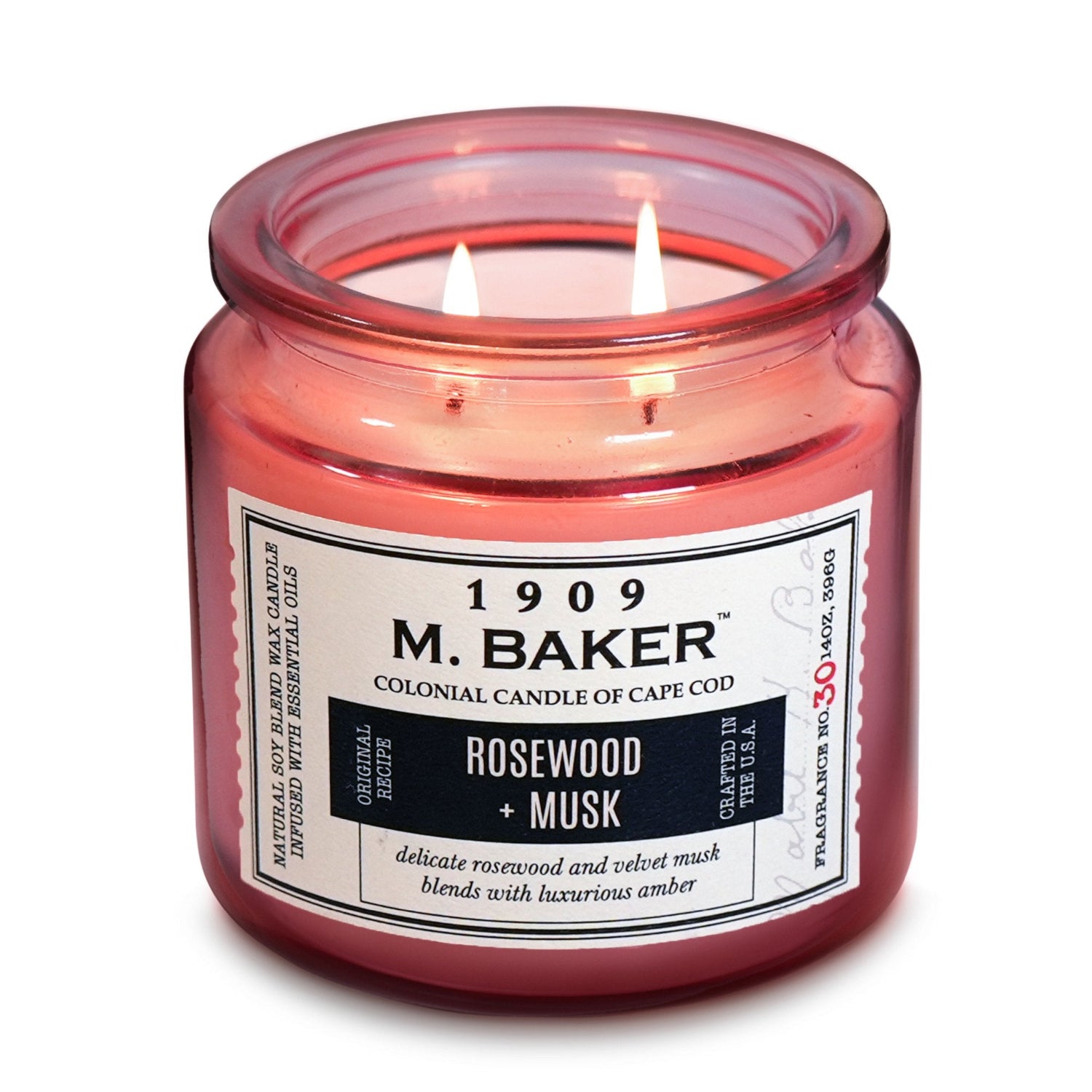 White Rosewood & Musk Candle