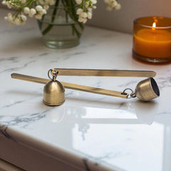 Wickman | Candle Snuffer | Antique Brass