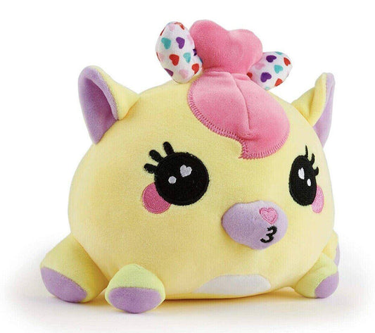 WowWee Ploosh Kissimal Interactive Plush Kisses Snuggles Stuffed Toy Yellow - Sammi's Attic