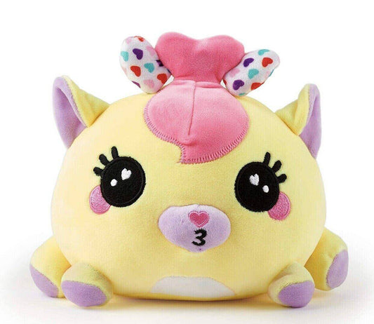 WowWee Ploosh Kissimal Interactive Plush Kisses Snuggles Stuffed Toy Yellow - Sammi's Attic