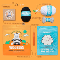 The Woobles Intermediate Crochet Kit | Jasper the Zebra
