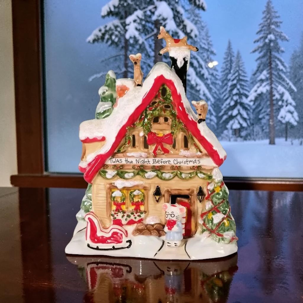 Twas the NIght Before Christmas Candle House